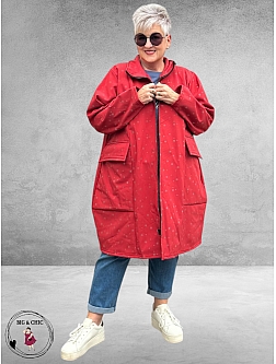 AKH Jas Sofshell Rood-Dots